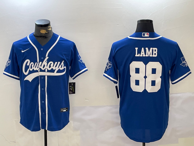 Men's Dallas Cowboys CeeDee Lamb #88 Royal Jersey